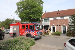Kleine brommer in brand in Aalsmeer