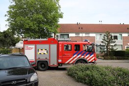 Kleine brommer in brand in Aalsmeer